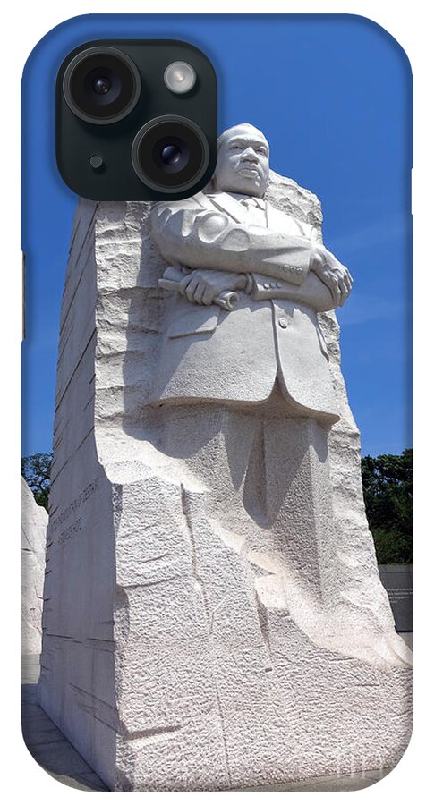 Washington iPhone Case featuring the photograph Dr Martin Luther King Memorial by Olivier Le Queinec