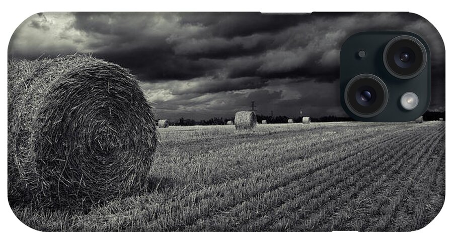 Viewpoint iPhone Case featuring the photograph Dramatic Presentation Of A Field Around by Roland Shainidze Photogaphy