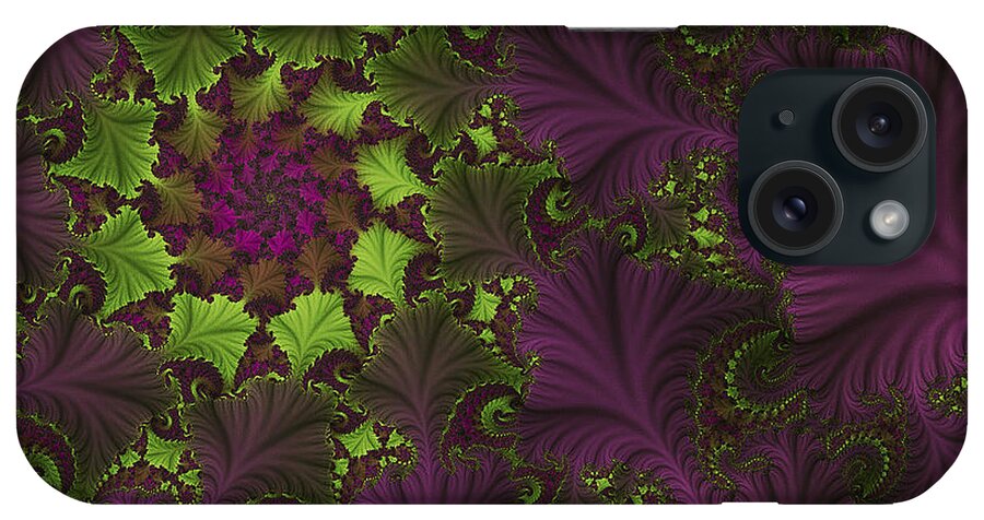 Fractal iPhone Case featuring the digital art Dreaming Again by Phil Clark