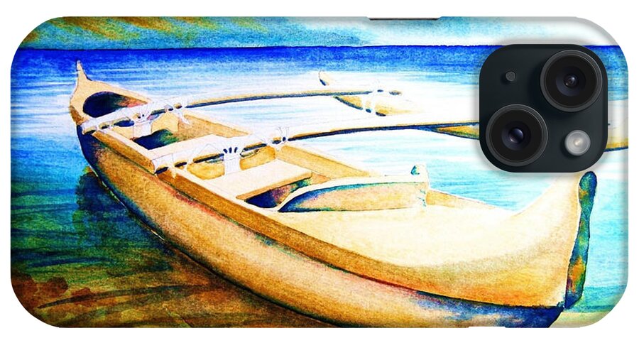 Ocean iPhone Case featuring the painting Dreams of Polynesia by Frances Ku
