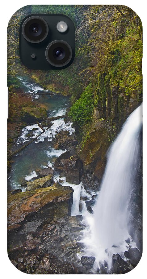  Waterfalls iPhone Case featuring the photograph Drift Creek falls by Ulrich Burkhalter