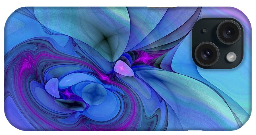 Digital Art iPhone Case featuring the photograph Driven To Abstraction by Peggy Hughes