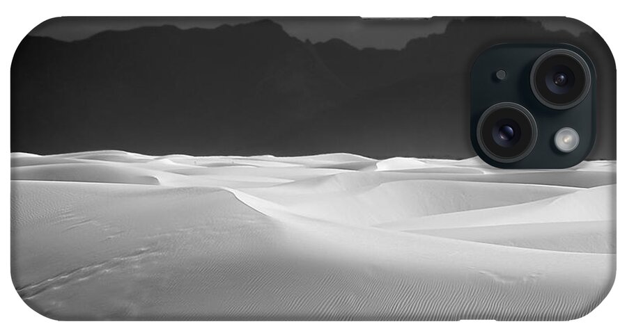 Desert iPhone Case featuring the photograph Dunes at White Sands by Mark McKinney