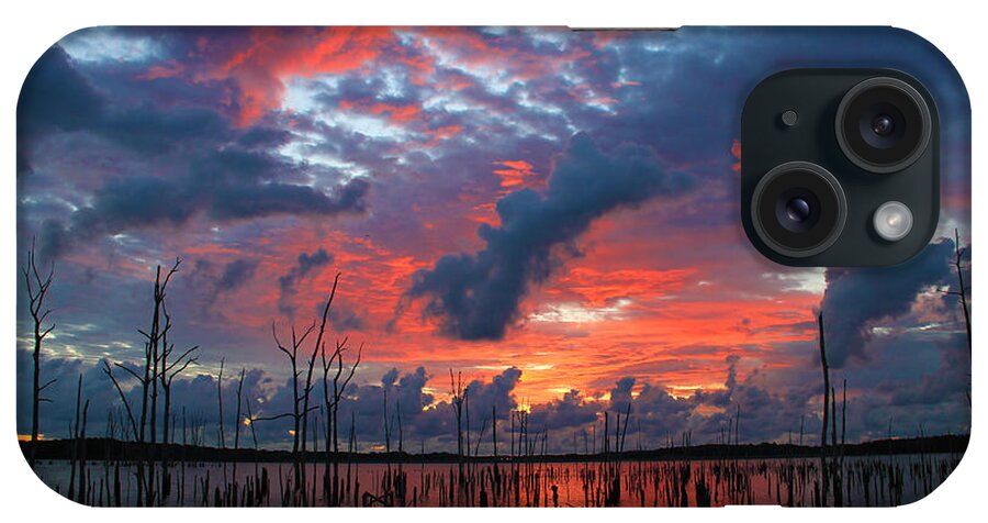 Sunrise iPhone Case featuring the photograph Early Dawns Light by Roger Becker
