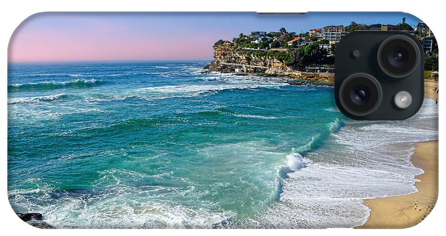 Photography iPhone Case featuring the photograph Early Morning Bronte Beach by Kaye Menner by Kaye Menner