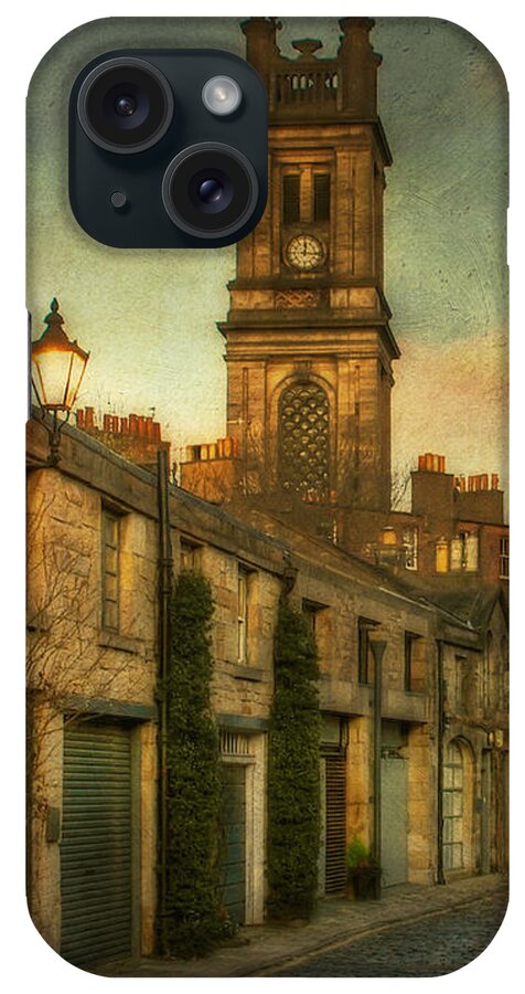 Edinburgh iPhone Case featuring the photograph Early Morning Edinburgh by Lois Bryan