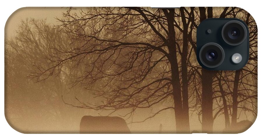 Morning Fog iPhone Case featuring the photograph Early Morning Fog 002 by Robert ONeil