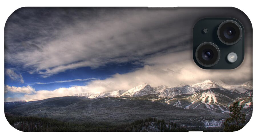 Colorado iPhone Case featuring the photograph Early Snow Coming by Paul Beckelheimer