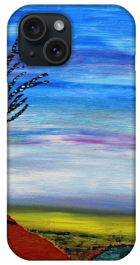 Early iPhone Case featuring the painting Early Spring in the Air by Vadim Levin