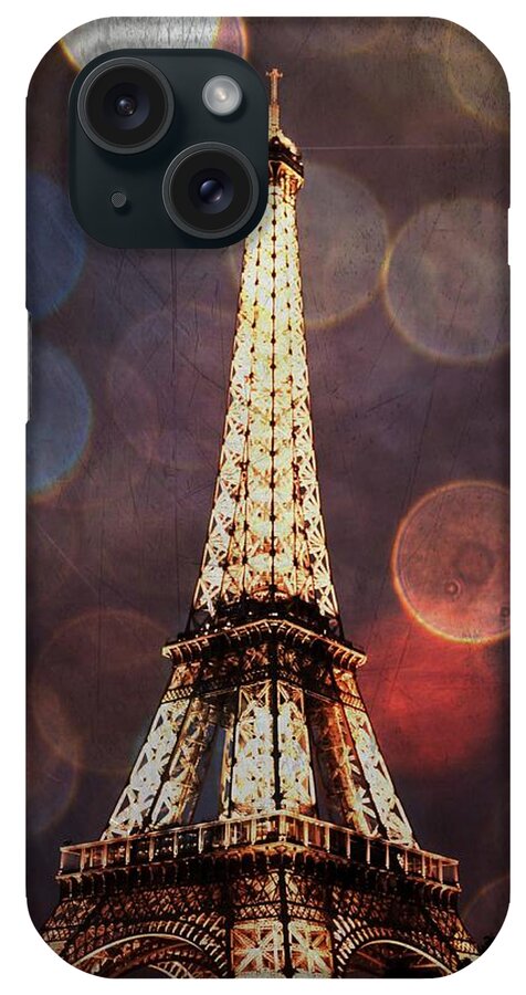  iPhone Case featuring the photograph Eiffel Tower-4 by Bill Howard