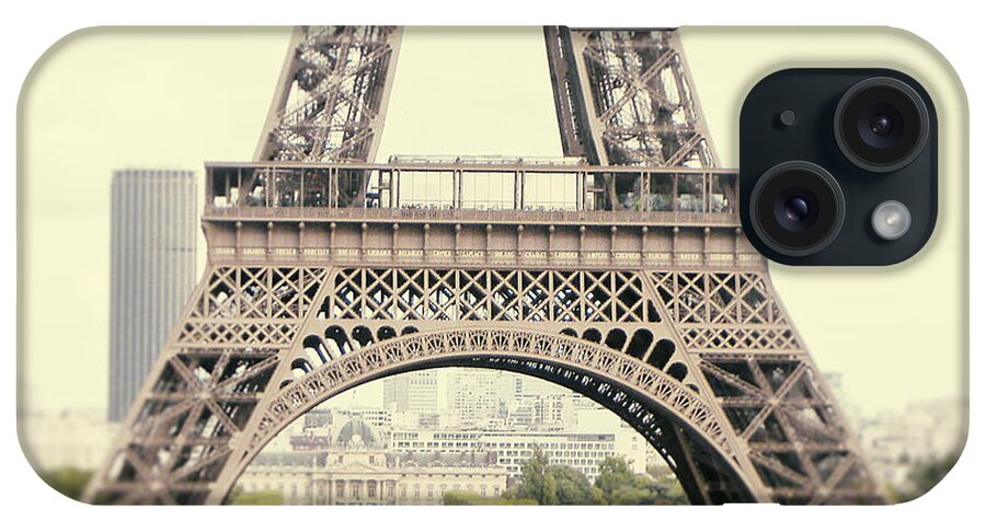 Photography iPhone Case featuring the photograph Eiffel Tower by Ivy Ho