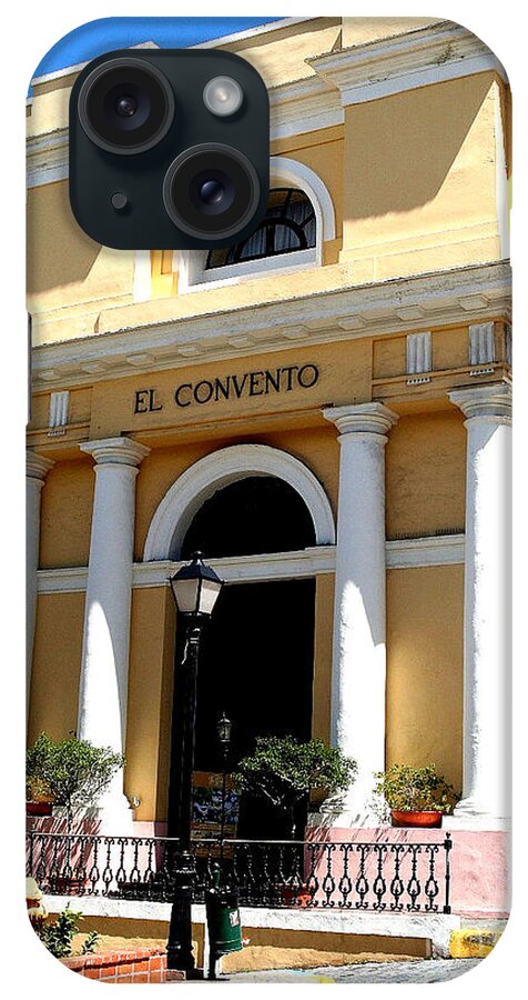 El Convento Hotel iPhone Case featuring the photograph El Convento Hotel by Alice Terrill