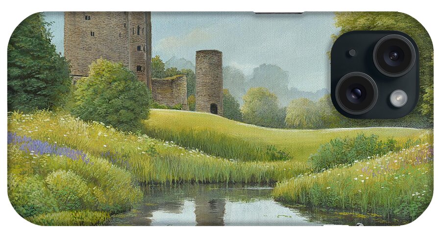 Blarney Castle iPhone Case featuring the painting Emerald Isle by Jake Vandenbrink