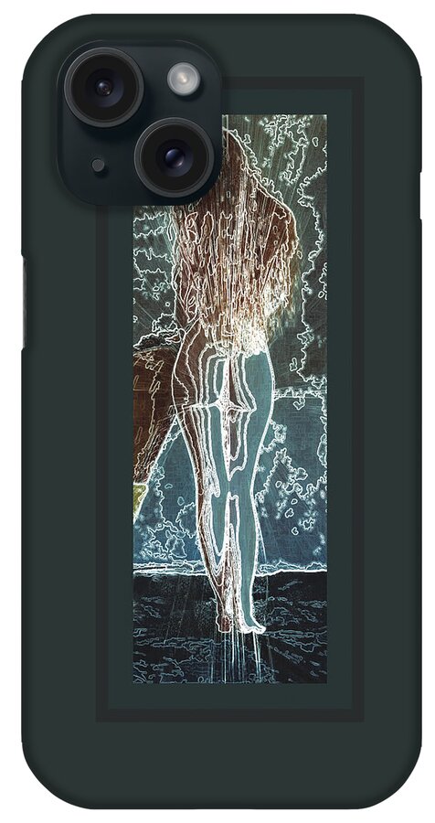 Fragile iPhone Case featuring the digital art Emotionally Fragile by Paula Ayers