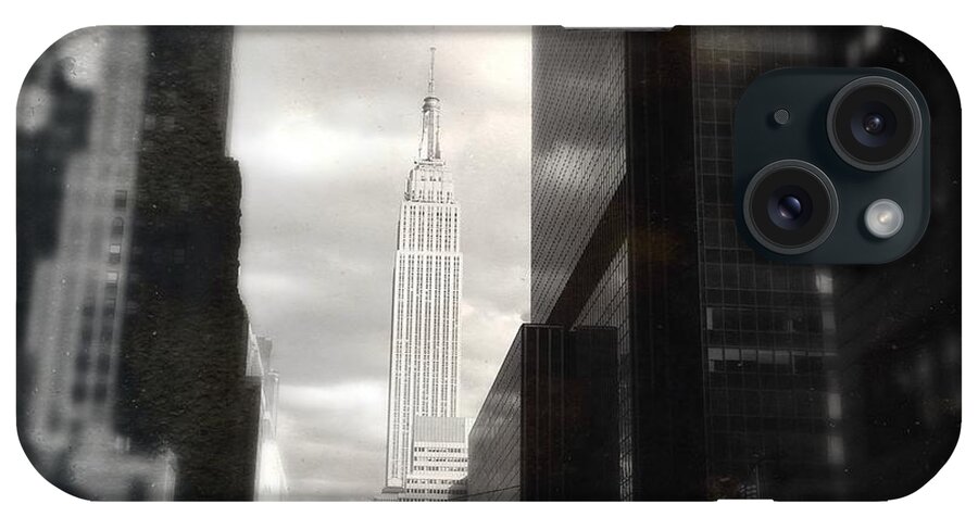 Pedestrian iPhone Case featuring the photograph Empire State Building by Blackwaterimages