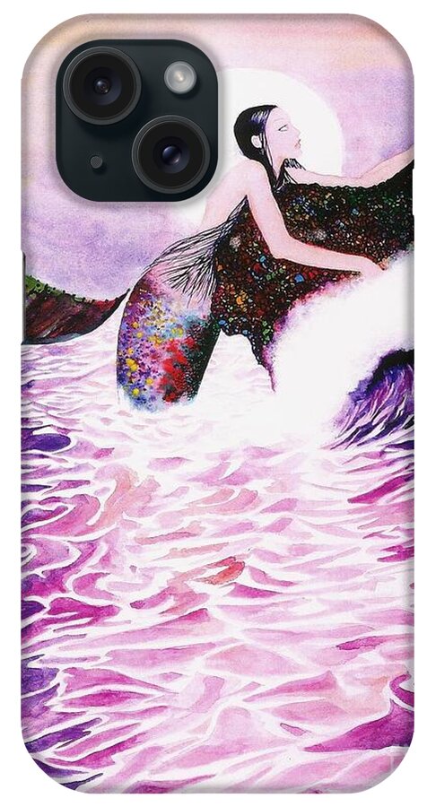 Ocean iPhone Case featuring the painting Empress of the Sea by Frances Ku