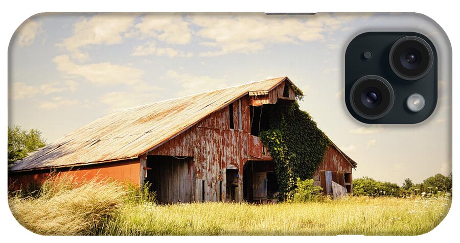 Barn iPhone Case featuring the photograph Englewood Barn by Cricket Hackmann