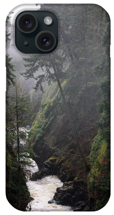 Nature iPhone Case featuring the photograph Englishman River Mist by Gerry Bates