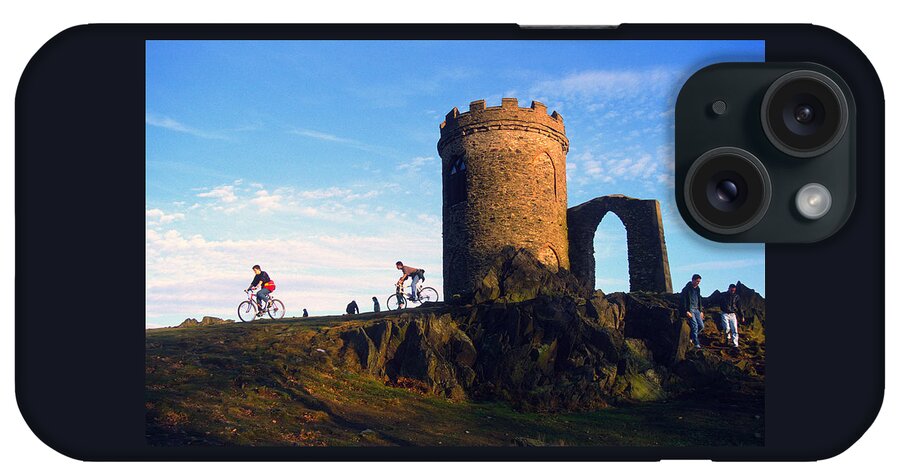 Old John iPhone Case featuring the photograph Enjoying Old John and Bradgate Park by Gordon James