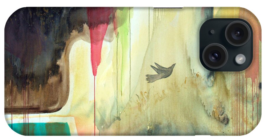 Dream iPhone Case featuring the painting Envisage #1 by Robin Pedrero