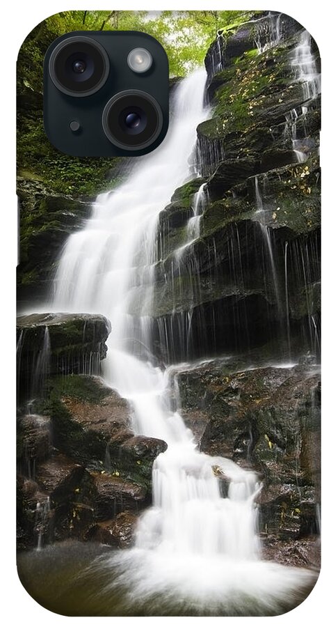 Ricketts Glen iPhone Case featuring the photograph Erie Falls by Paul Riedinger
