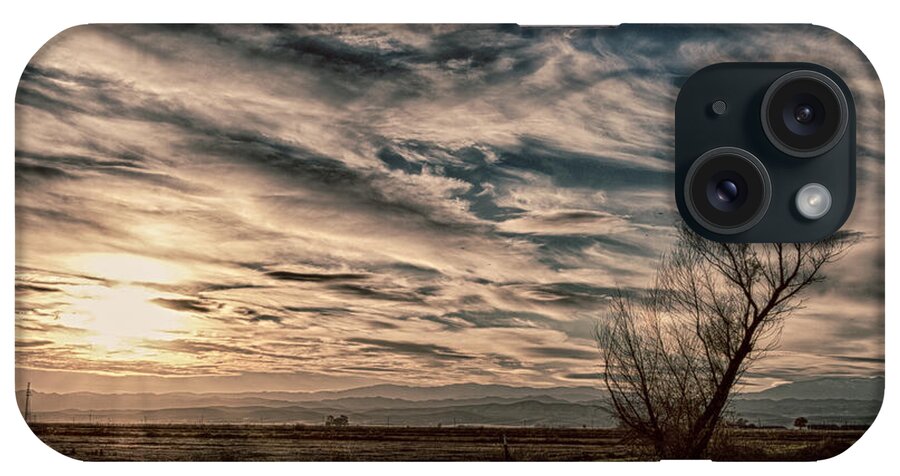 Landscape iPhone Case featuring the photograph Ethereal Sky by Lisa Chorny