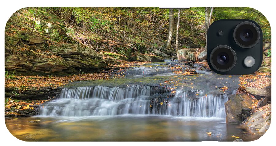 Ricketts Glen State Park iPhone Case featuring the photograph Even Flow by Rick Kuperberg Sr