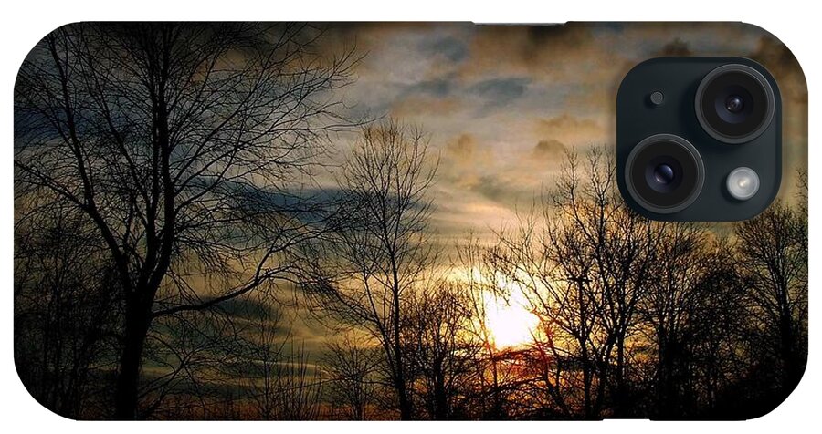 Sky iPhone Case featuring the photograph Evening Approach by Scott Bennett