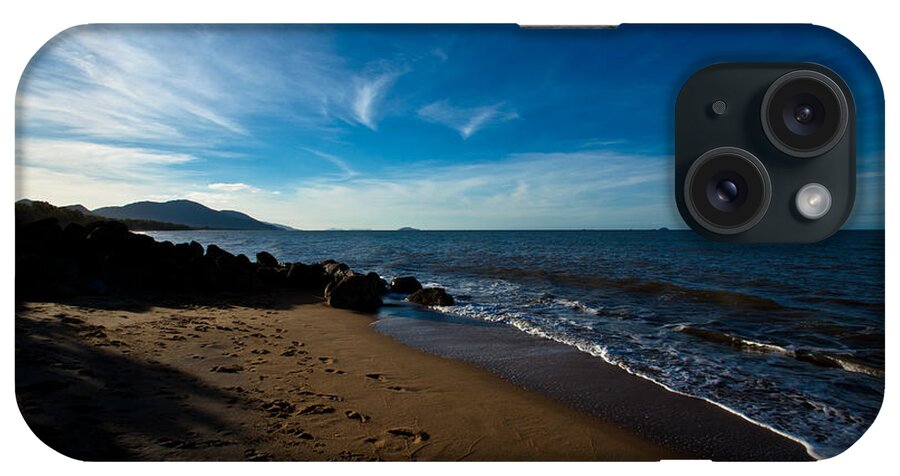 Ocean iPhone Case featuring the photograph Evening Beach by Carole Hinding