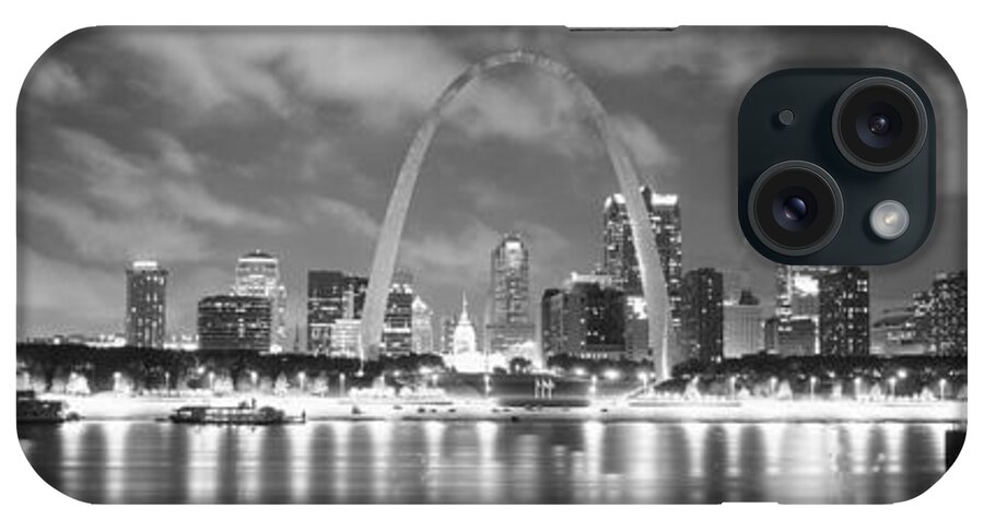 Photography iPhone Case featuring the photograph Evening St Louis Mo by Panoramic Images