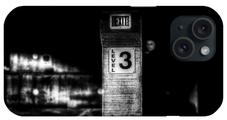 Three iPhone Case featuring the photograph Exit Level 3 by Bob Orsillo