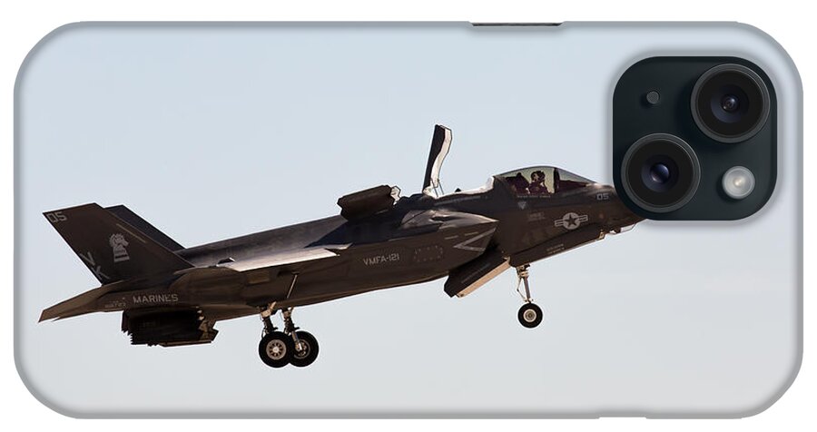 F-35 iPhone Case featuring the photograph F-35 Lightning II by John Daly