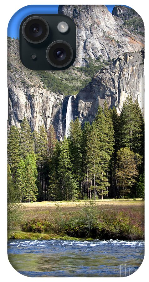 Yosemite iPhone Case featuring the photograph Yosemite National Park-Sentinel Rock by David Millenheft