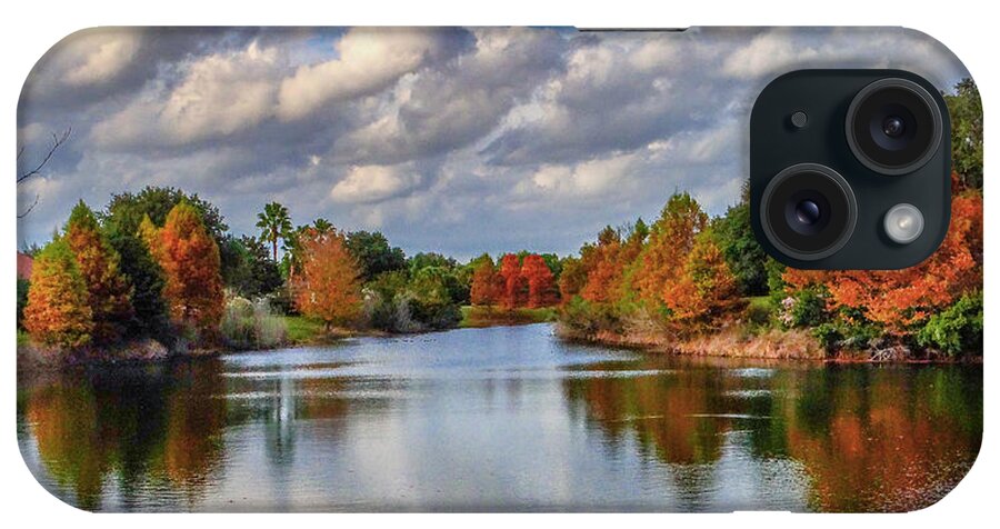 Landscape iPhone Case featuring the photograph Fall in Florida by Dennis Dugan