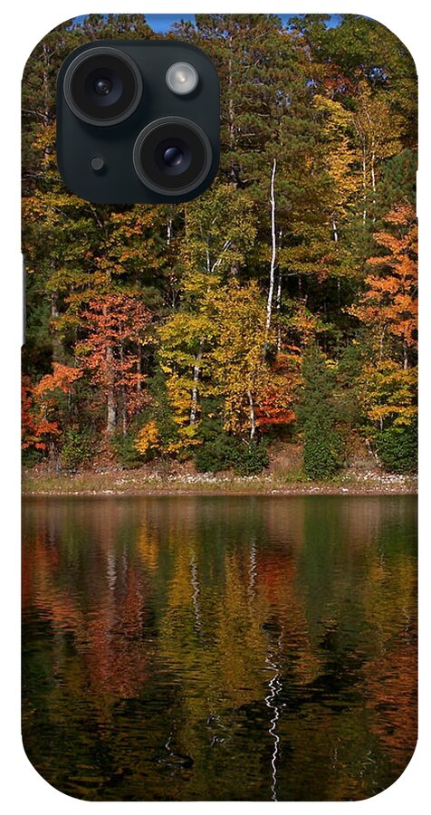Fall iPhone Case featuring the photograph Fall Reflection by Forest Floor Photography