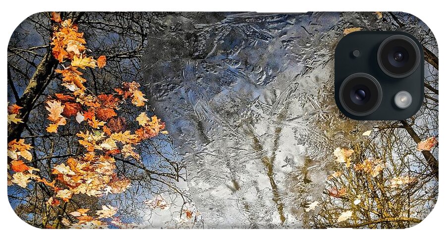 Landscapes iPhone Case featuring the photograph Fall Reflections by Joan Reese