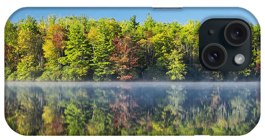 Landscape iPhone Case featuring the photograph Fall Reflections by Mark Steven Houser