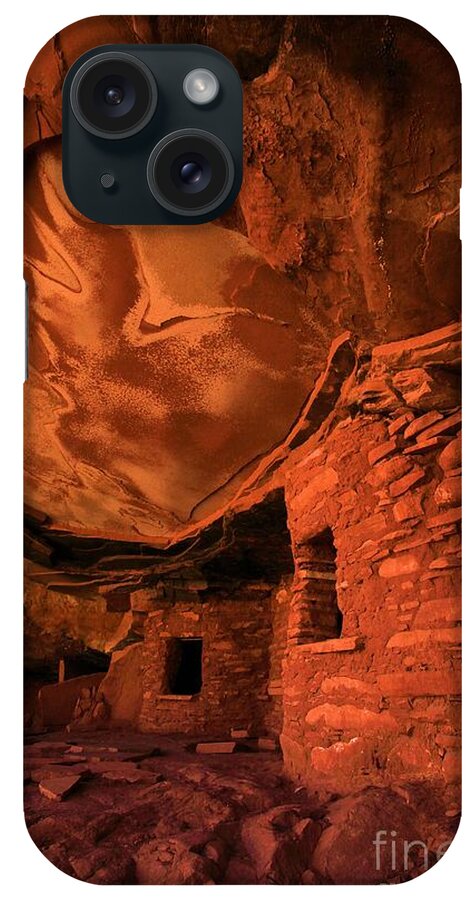 Fallen Roof Ruin iPhone Case featuring the photograph Fallen Roof Ruins by Adam Jewell