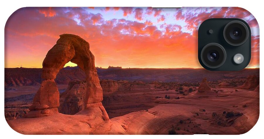 America iPhone Case featuring the photograph Famous Sunset by Kadek Susanto