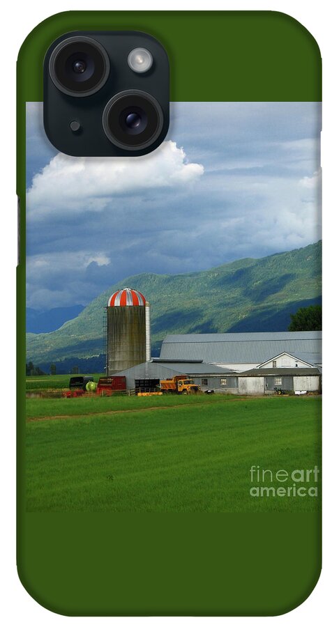 Farm iPhone Case featuring the photograph Farm in the Valley by Ann Horn