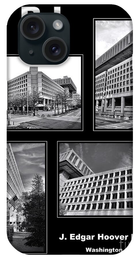 Fbi Poster iPhone Case featuring the photograph FBI Poster by Olivier Le Queinec