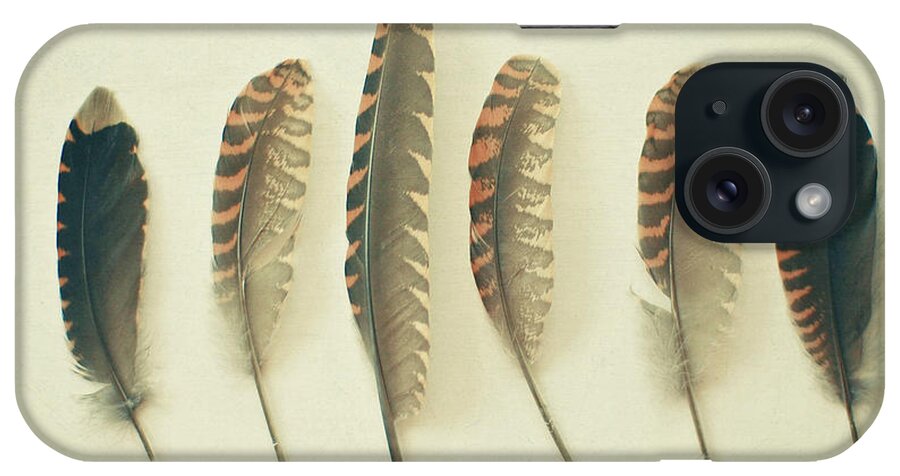 Feathers iPhone Case featuring the photograph Feathers No2 by Cassia Beck
