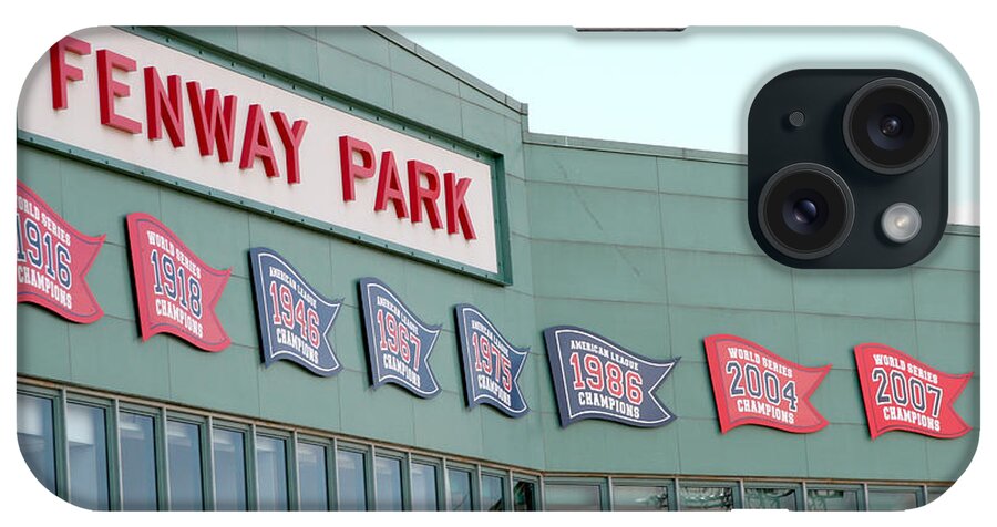 Mass iPhone Case featuring the photograph Fenway Park by Kathy Hutchins