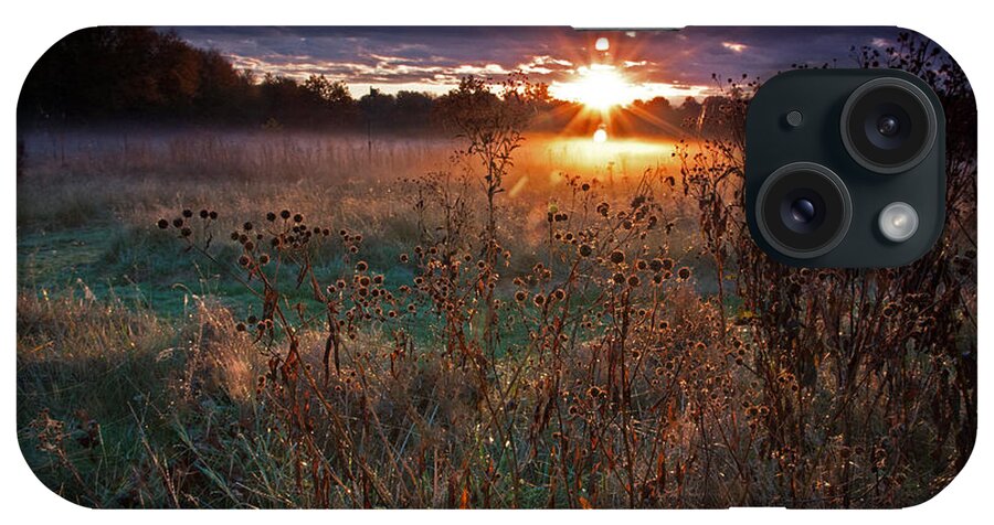 Sunrise iPhone Case featuring the photograph Field of Dreams by Suzanne Stout