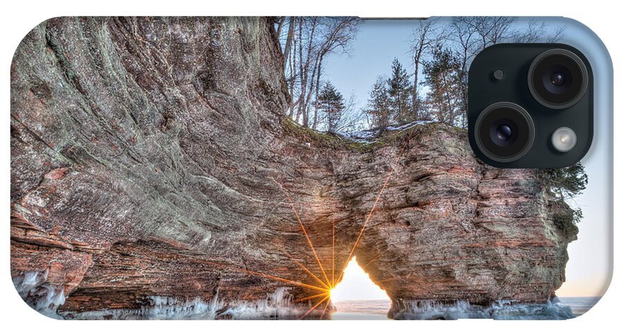 Apostle Islands National Lakeshore iPhone Case featuring the photograph Final Sunset, Apostle Islands by Paul Schultz