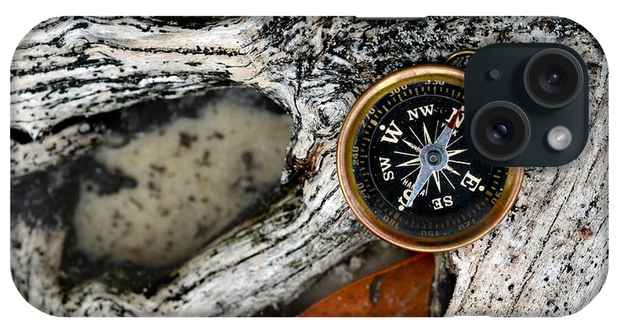 Compass iPhone Case featuring the photograph Find Your Way by Laura Fasulo