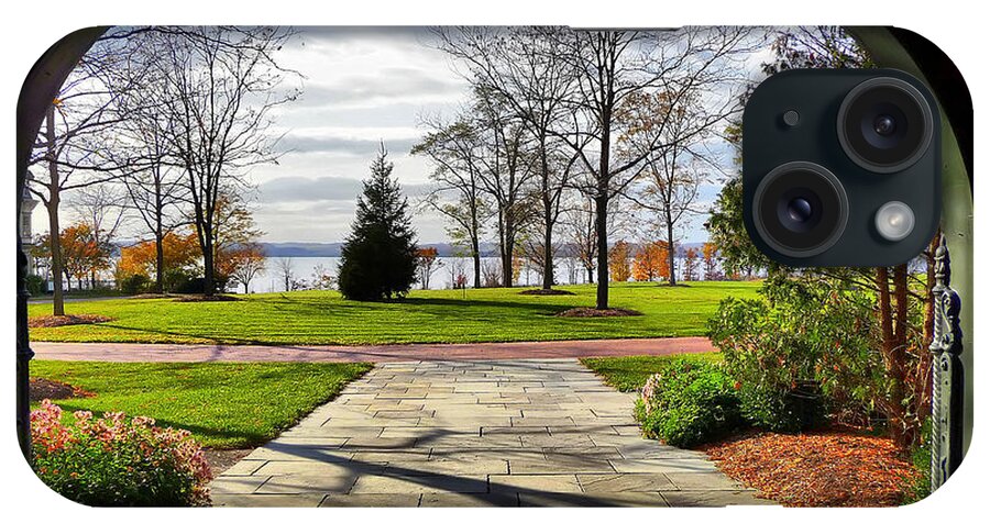 Finger Lakes iPhone Case featuring the photograph Finger Lakes View from Mackenzie Childs by Mitchell R Grosky