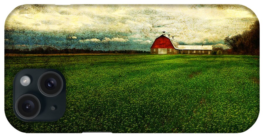 Barn iPhone Case featuring the photograph Finished by Lois Bryan