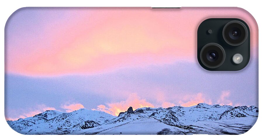Fire iPhone Case featuring the photograph Fire on the Mountain by Darcy Tate