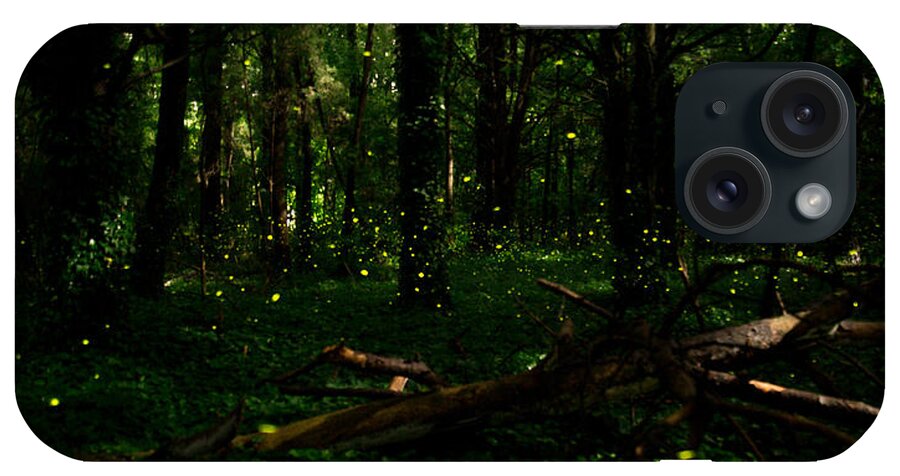 Firefly iPhone Case featuring the photograph Firefly Magic by Stacy Abbott